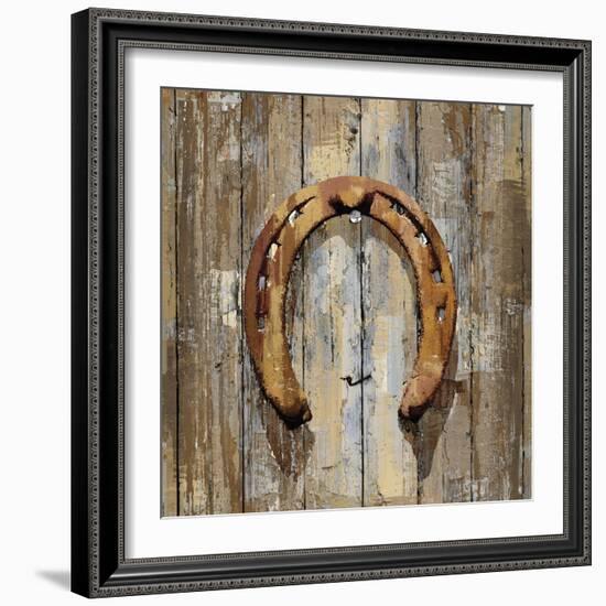 Long Barn - Horseshoe-Mark Chandon-Framed Giclee Print