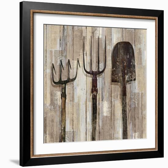 Long Barn - Old Friends-Mark Chandon-Framed Giclee Print