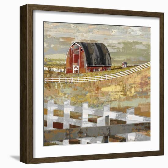 Long Barn - Paddock-Mark Chandon-Framed Giclee Print