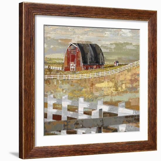 Long Barn - Paddock-Mark Chandon-Framed Giclee Print