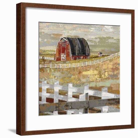 Long Barn - Paddock-Mark Chandon-Framed Giclee Print