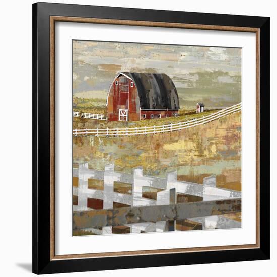 Long Barn - Paddock-Mark Chandon-Framed Giclee Print