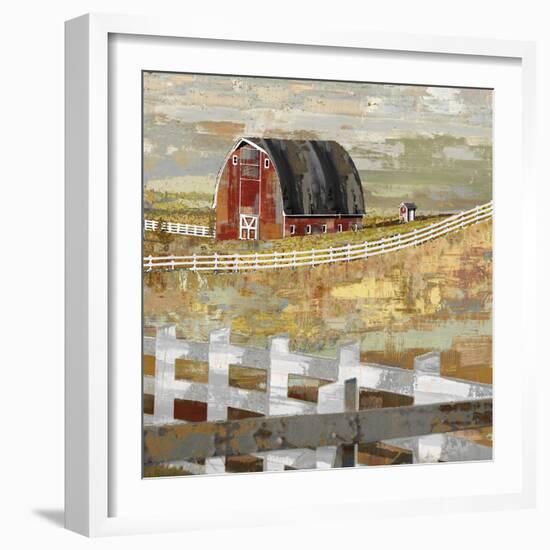 Long Barn - Paddock-Mark Chandon-Framed Giclee Print