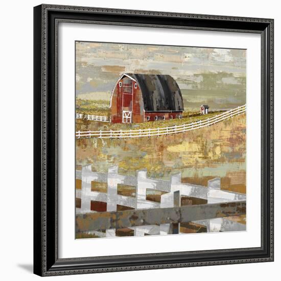 Long Barn - Paddock-Mark Chandon-Framed Giclee Print