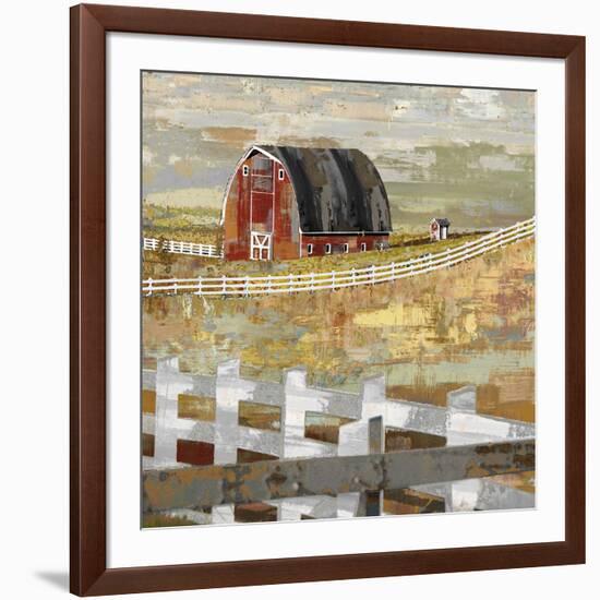 Long Barn - Paddock-Mark Chandon-Framed Giclee Print