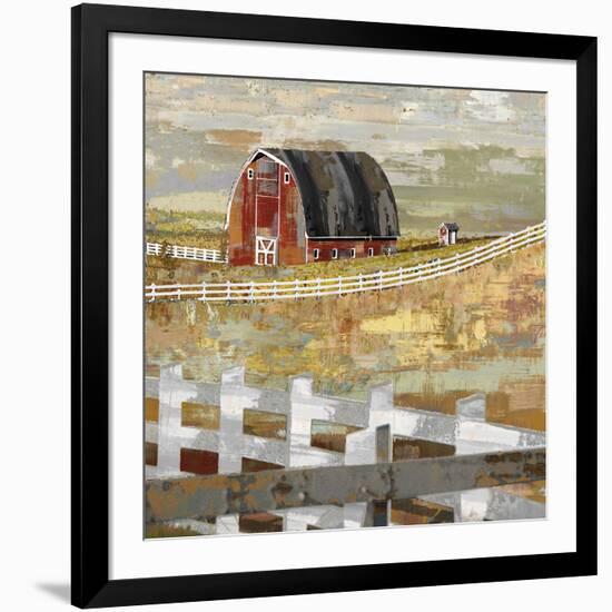 Long Barn - Paddock-Mark Chandon-Framed Giclee Print