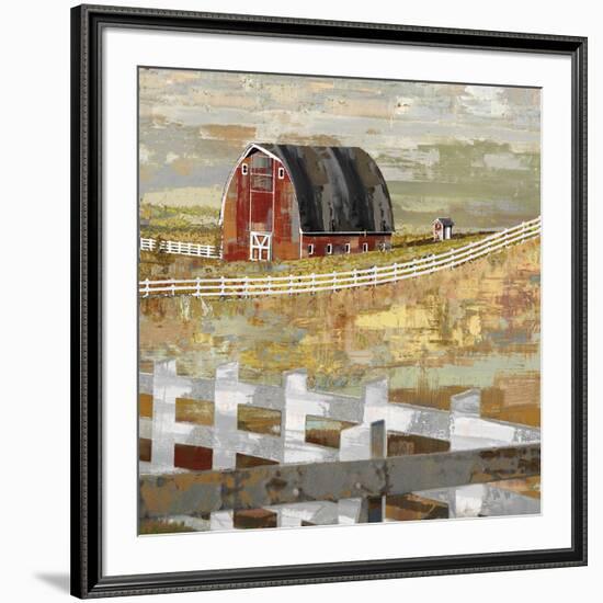 Long Barn - Paddock-Mark Chandon-Framed Giclee Print