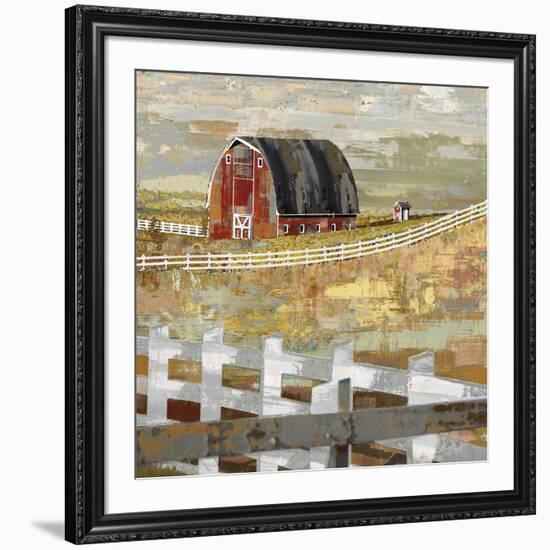 Long Barn - Paddock-Mark Chandon-Framed Giclee Print