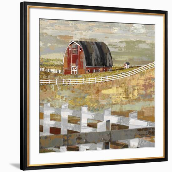 Long Barn - Paddock-Mark Chandon-Framed Giclee Print