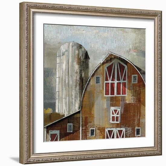 Long Barn - Silo-Mark Chandon-Framed Giclee Print