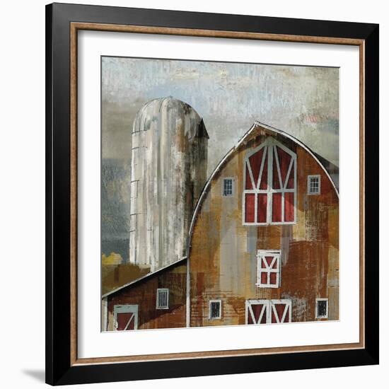 Long Barn - Silo-Mark Chandon-Framed Giclee Print