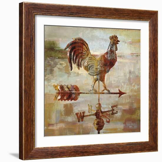 Long Barn - Weathervane-Mark Chandon-Framed Giclee Print