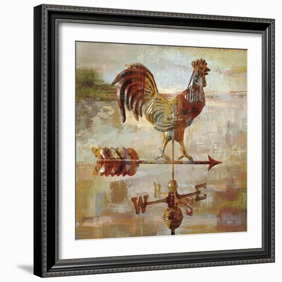 Long Barn - Weathervane-Mark Chandon-Framed Giclee Print