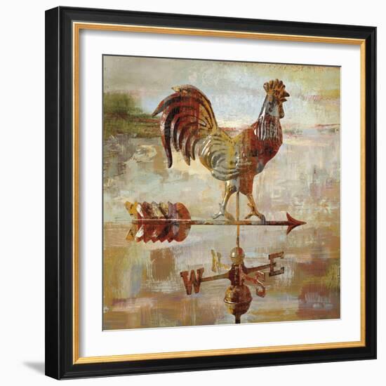 Long Barn - Weathervane-Mark Chandon-Framed Giclee Print