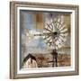 Long Barn - Windmill-Mark Chandon-Framed Giclee Print