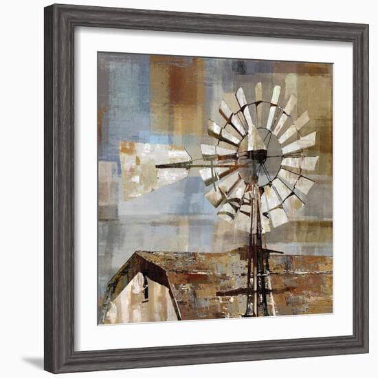 Long Barn - Windmill-Mark Chandon-Framed Giclee Print