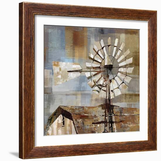 Long Barn - Windmill-Mark Chandon-Framed Giclee Print