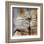 Long Barn - Windmill-Mark Chandon-Framed Art Print