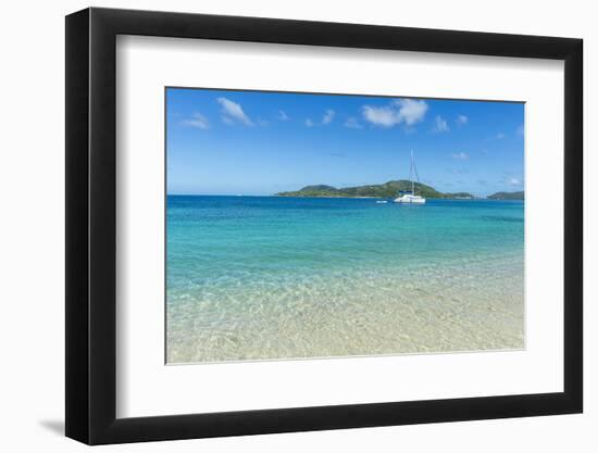 Long Bay Beach, Beef Island, Tortola, British Virgin Islands, West Indies, Caribbean, Central Ameri-Michael Runkel-Framed Photographic Print