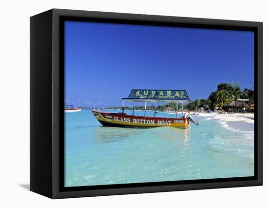 Long Bay, Negril, Jamaica-Doug Pearson-Framed Premier Image Canvas