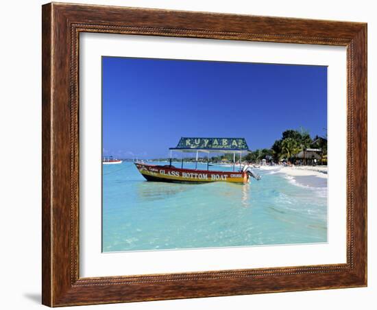 Long Bay, Negril, Jamaica-Doug Pearson-Framed Photographic Print
