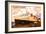 Long Beach, California - Queen Mary-Lantern Press-Framed Premium Giclee Print