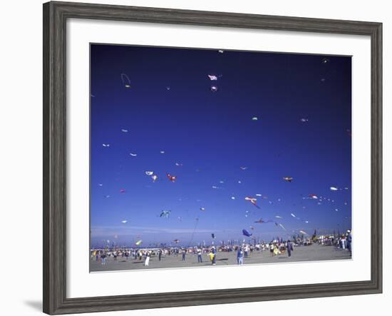 Long Beach Kite Festival, Long Beach, Washington, USA-Jamie & Judy Wild-Framed Photographic Print