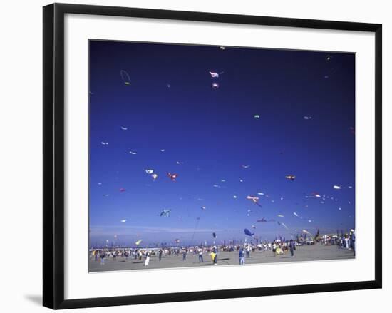 Long Beach Kite Festival, Long Beach, Washington, USA-Jamie & Judy Wild-Framed Photographic Print