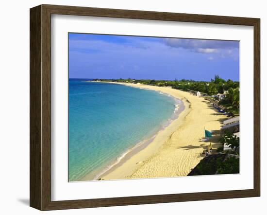 Long Beach, St. Martin, Netherlands Antilles, Caribbean-Michael DeFreitas-Framed Photographic Print