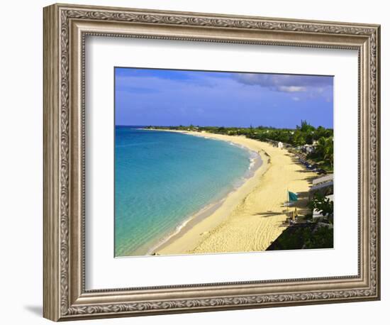 Long Beach, St. Martin, Netherlands Antilles, Caribbean-Michael DeFreitas-Framed Photographic Print