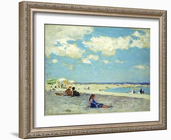 Long Beach-Edward Henry Potthast-Framed Giclee Print