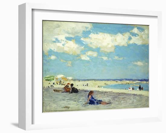 Long Beach-Edward Henry Potthast-Framed Giclee Print