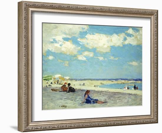 Long Beach-Edward Henry Potthast-Framed Giclee Print