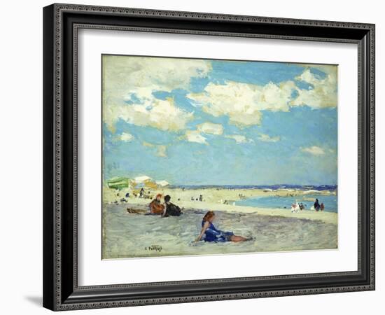 Long Beach-Edward Henry Potthast-Framed Giclee Print