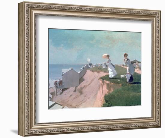 Long Branch, 1869-Winslow Homer-Framed Giclee Print