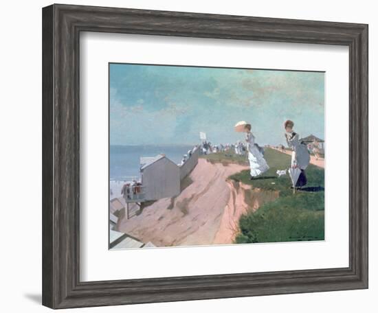 Long Branch, 1869-Winslow Homer-Framed Giclee Print