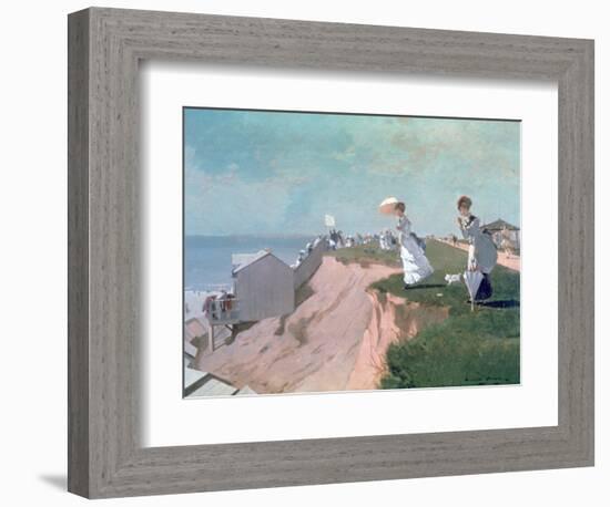 Long Branch, 1869-Winslow Homer-Framed Giclee Print