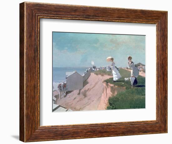 Long Branch, 1869-Winslow Homer-Framed Giclee Print