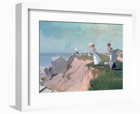 Long Branch, 1869-Winslow Homer-Framed Giclee Print