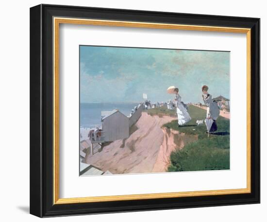 Long Branch, 1869-Winslow Homer-Framed Giclee Print