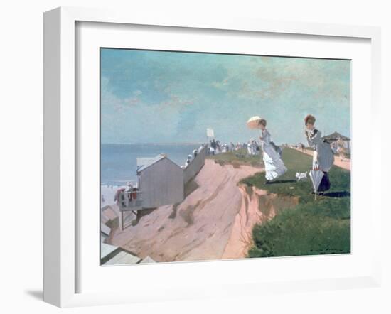 Long Branch, 1869-Winslow Homer-Framed Giclee Print