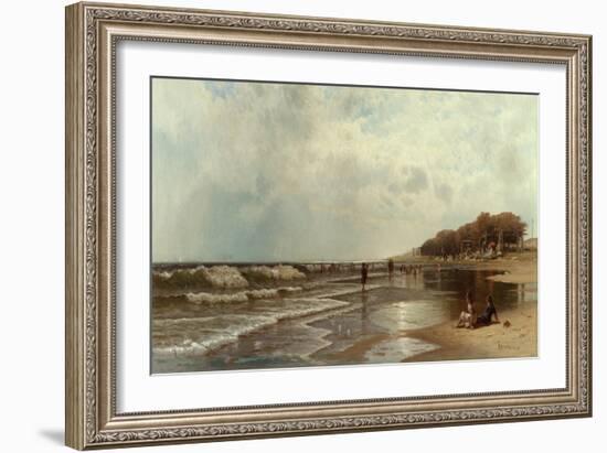 Long Branch, New Jersey, 1880-Alfred Thompson Bricher-Framed Giclee Print