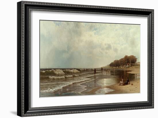 Long Branch, New Jersey, 1880-Alfred Thompson Bricher-Framed Giclee Print