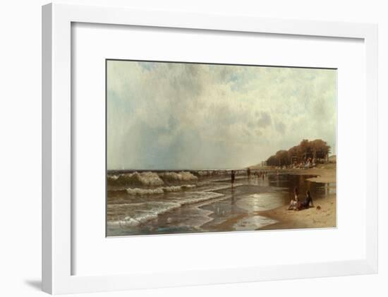 Long Branch, New Jersey, 1880-Alfred Thompson Bricher-Framed Giclee Print