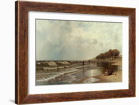 Long Branch, New Jersey, 1880-Alfred Thompson Bricher-Framed Giclee Print