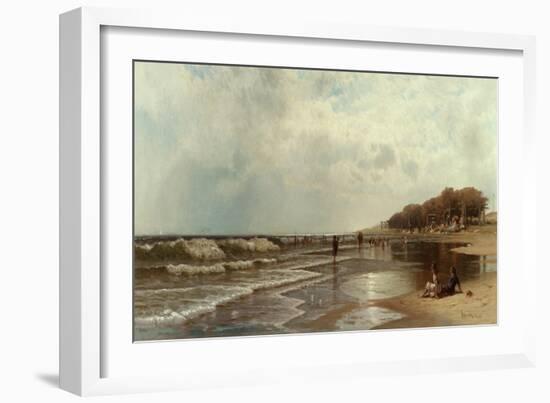 Long Branch, New Jersey, 1880-Alfred Thompson Bricher-Framed Giclee Print