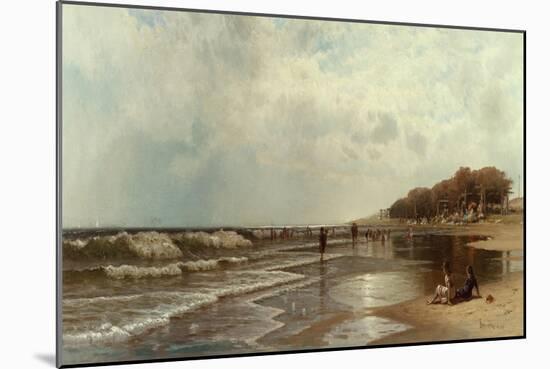 Long Branch, New Jersey, 1880-Alfred Thompson Bricher-Mounted Giclee Print