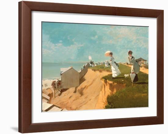 Long Branch New Jersey-Winslow Homer-Framed Art Print