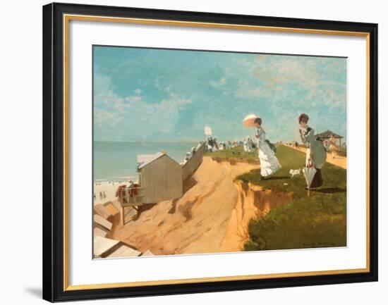 Long Branch New Jersey-Winslow Homer-Framed Art Print