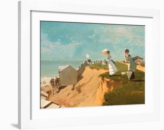 Long Branch New Jersey-Winslow Homer-Framed Art Print